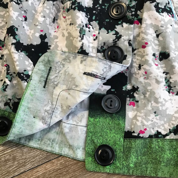 PLENTY by Tracy Reese Funky Pleated Floral skirt - Picture 5 of 5